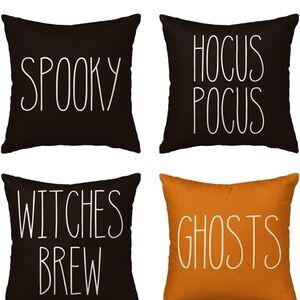 Halloween Themed Decorative Pillow Covers